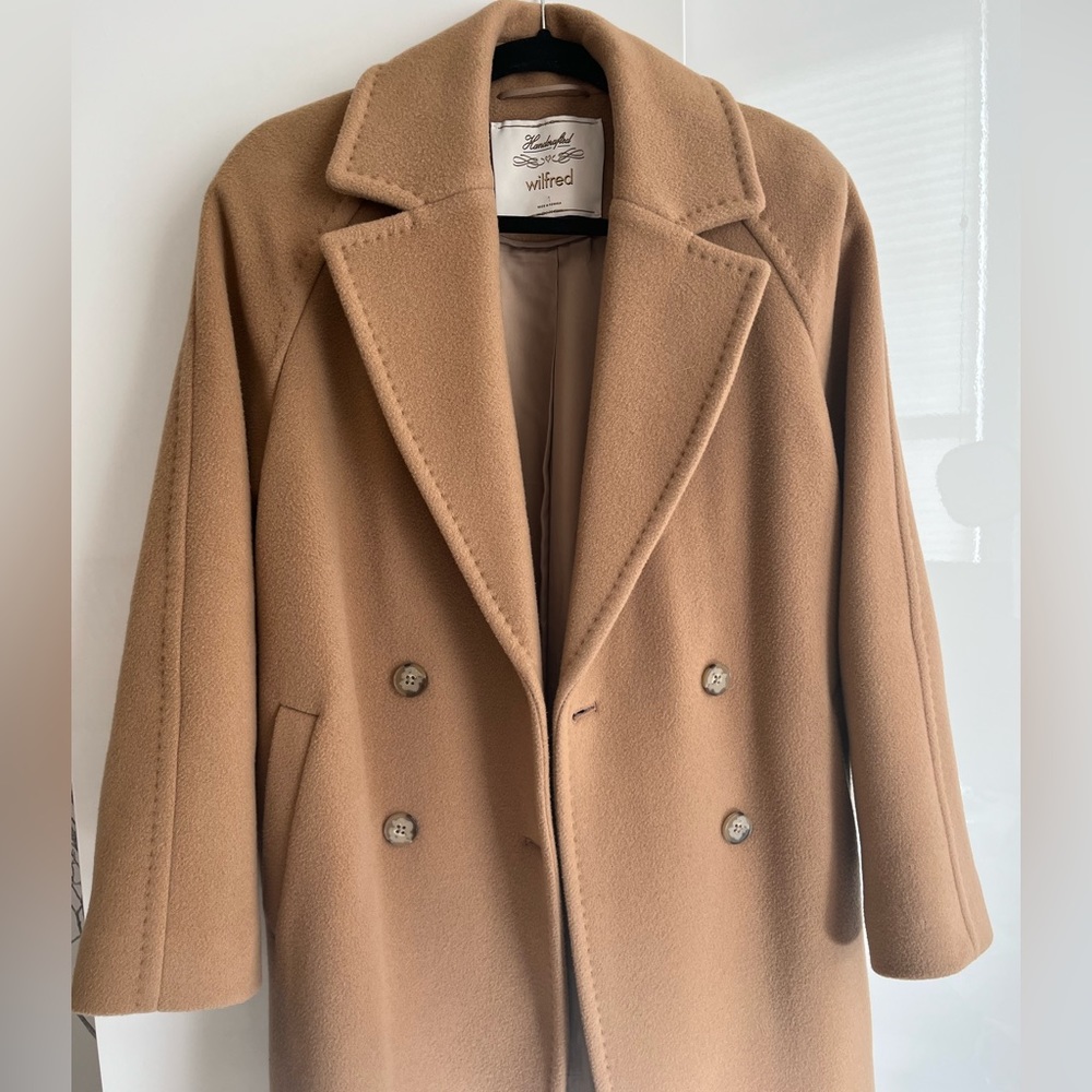 Wilfred Eden Coat Classic Camel Sz 1